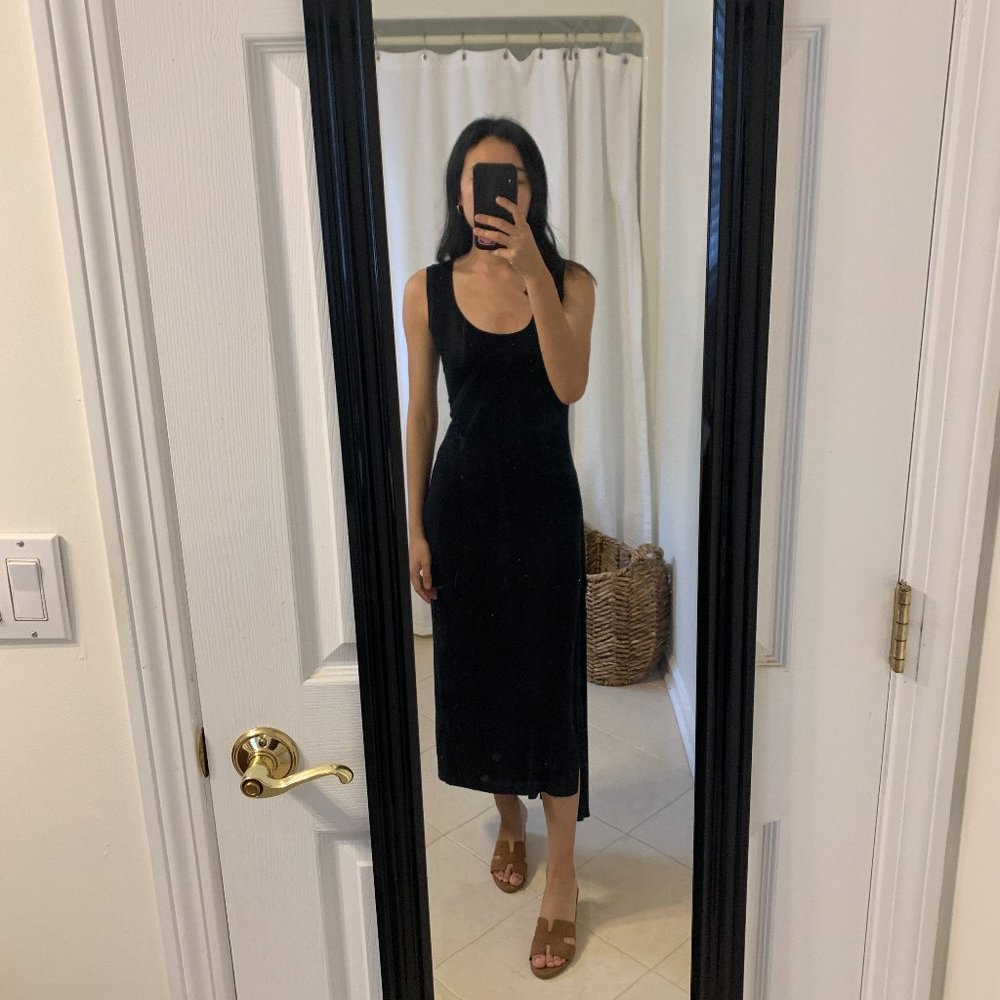 BCBGMaxazria Black Maxi Dress